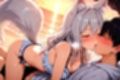 拾われケモミミメイドのシルヴィ3 初恋相手のビキニ姿が刺激強すぎてムラムラしてたらビーチでもお構いなくヌイてくれちゃったお話