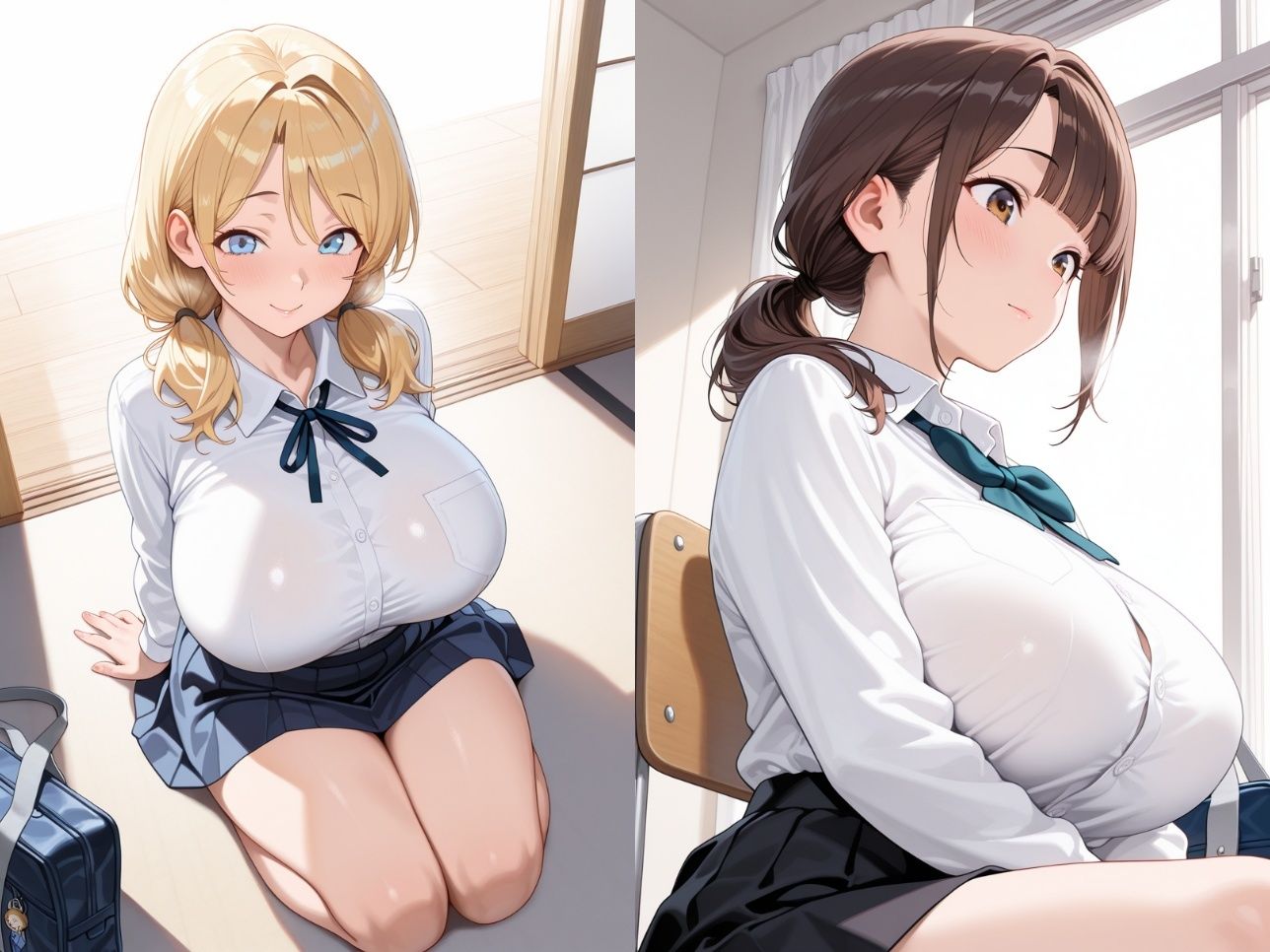 女子校生玩具でメス堕ち〜ガバガバになるまで調教される日々〜 画像1