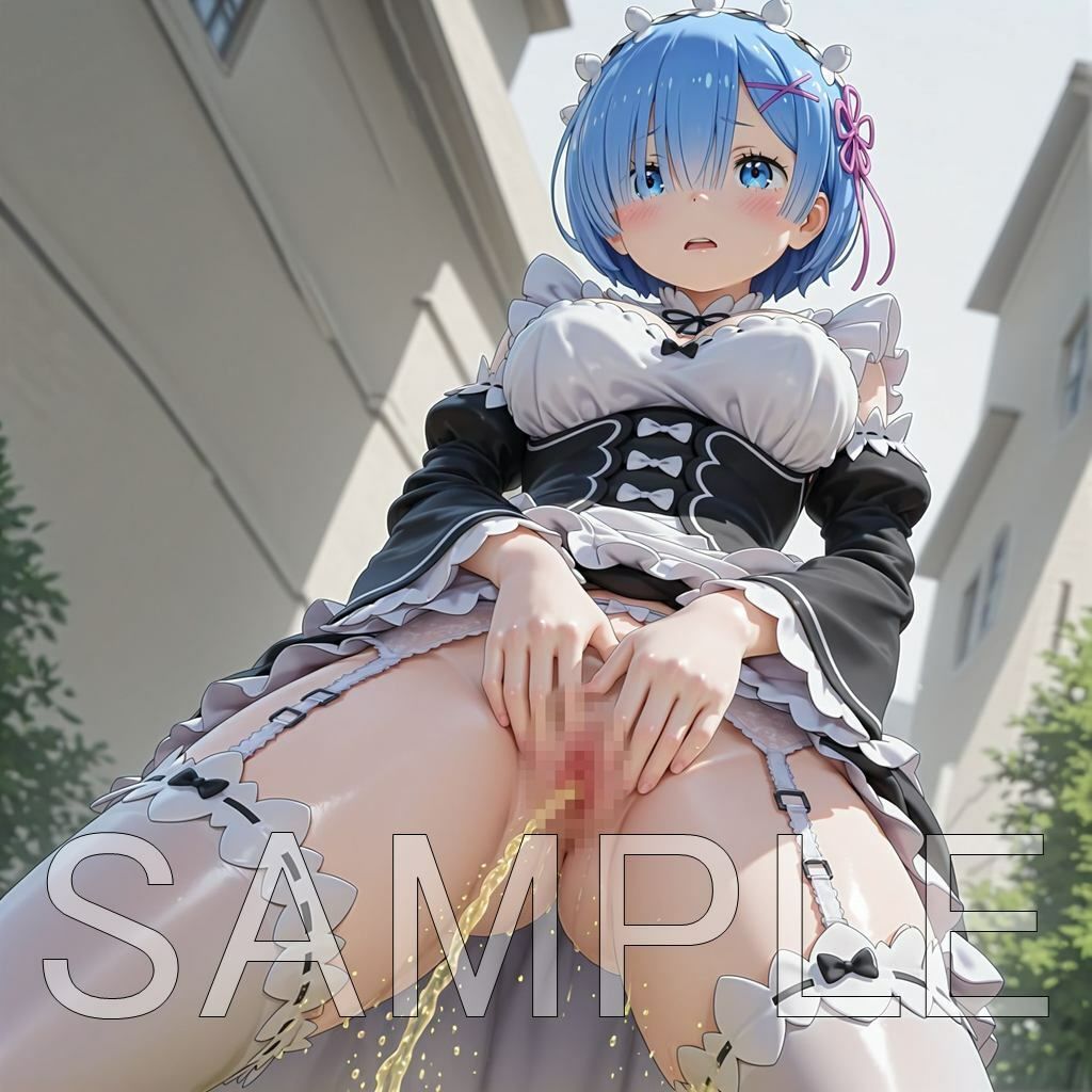 野外立ちションレム 画像3