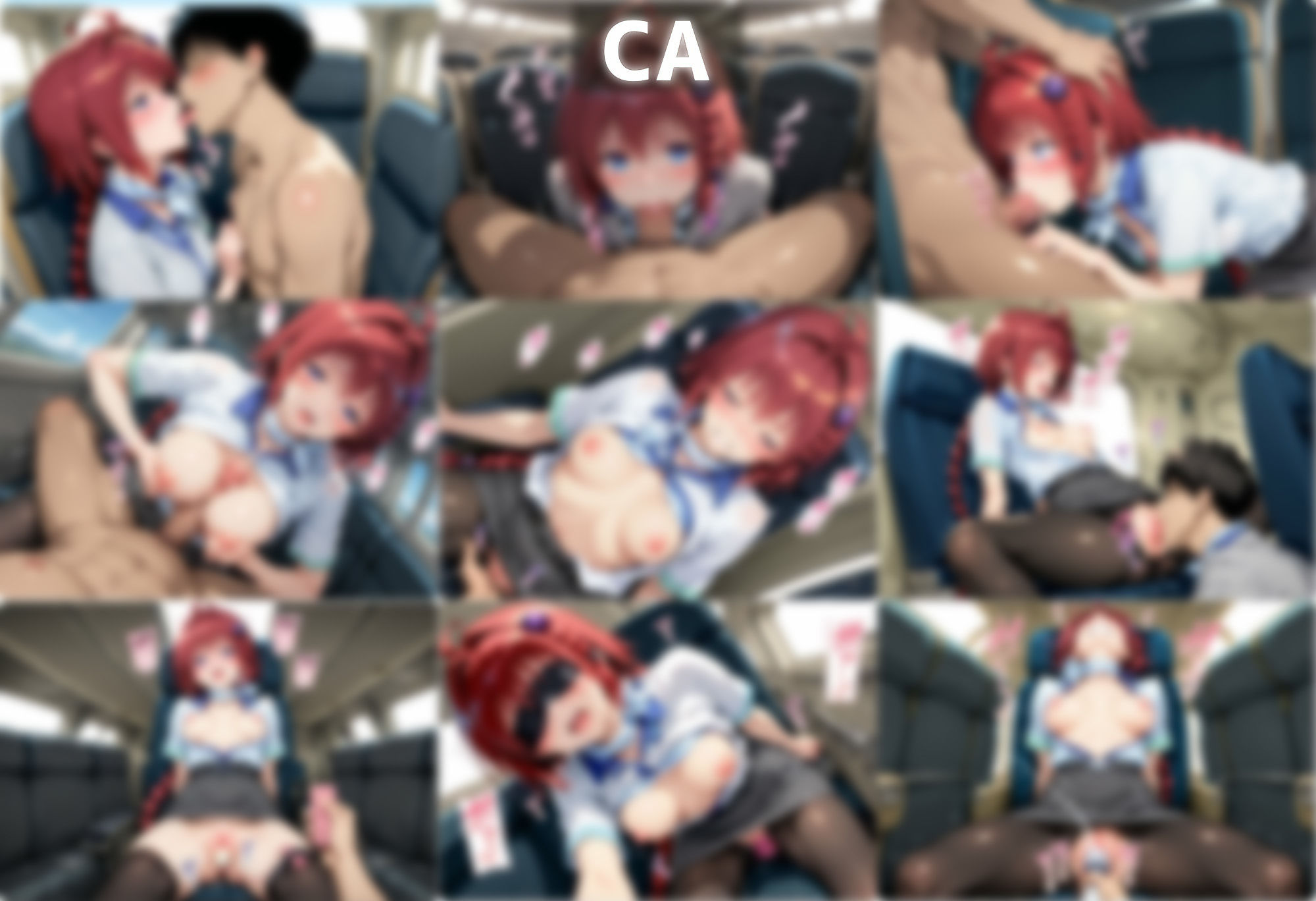 サンプル画像1:着せ替えヒロインCOLLECTION  ー黒咲〇亜ー(ウンポコロコ) [d_696278]