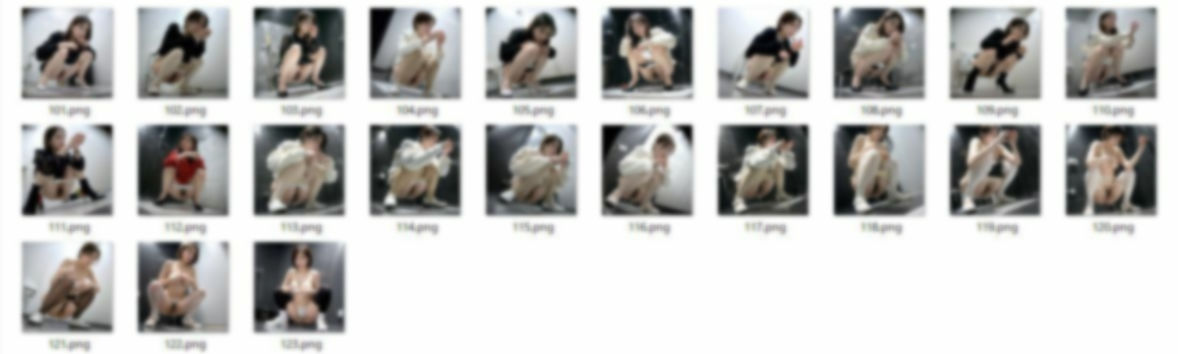 お姉さんの和式女子トイレ盗撮風 おしっこシーン覗き写真集 画像9