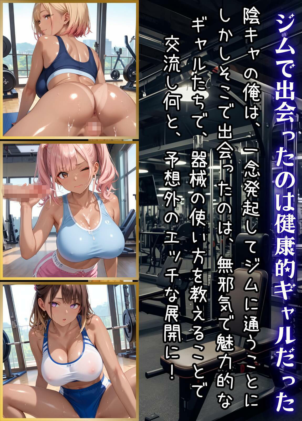 ギャルがいるジムは最高なんです!8【厳選270枚収録】 画像1