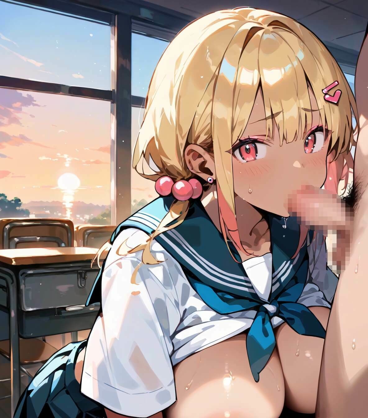 サンプル画像3:夕日に浮かぶ君が好きだから7【厳選220枚】(ルルのアトリエ) [d_696447]