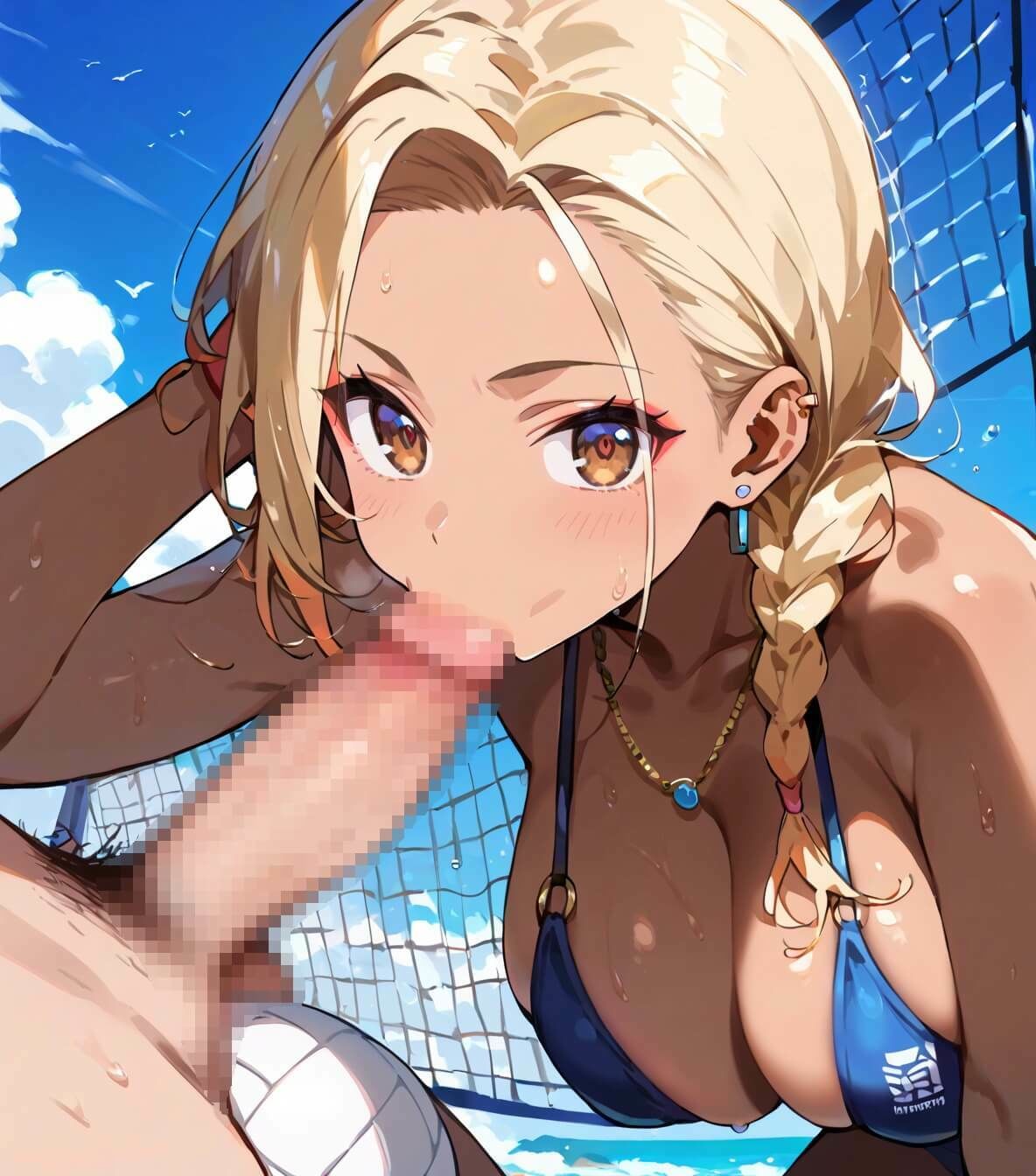 ビーチバレーの罰ゲームはセックスです！！4【厳選250枚収録】 画像8