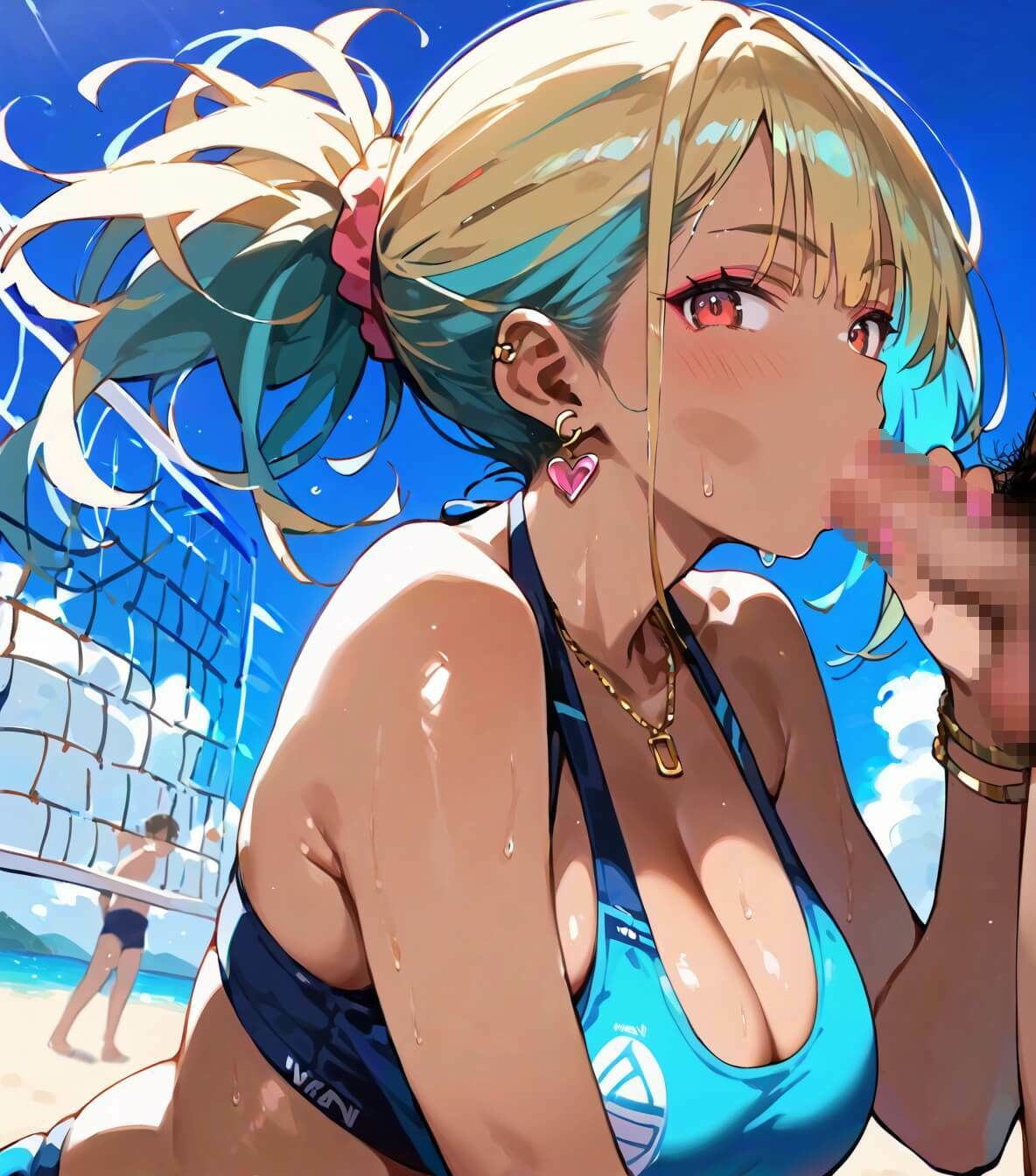 ビーチバレーの罰ゲームはセックスです!!5【厳選250枚収録】 画像3