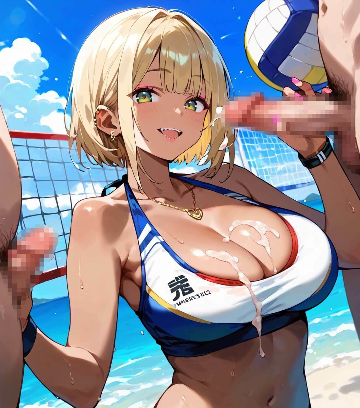 ビーチバレーの罰ゲームはセックスです!!5【厳選250枚収録】 画像6