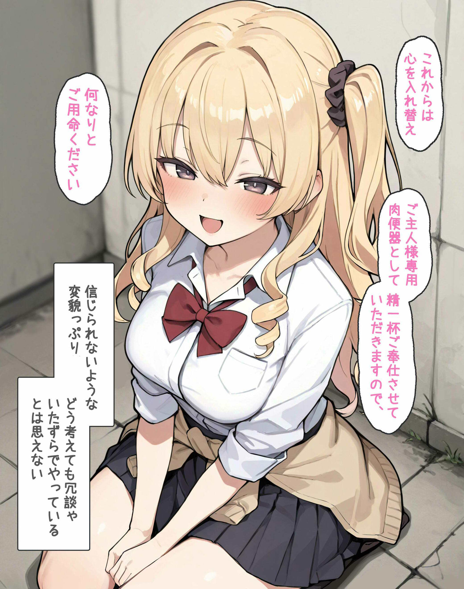 サンプル画像2:いじめっ子ギャルは放課後俺の肉便器になる(わたりどり) [d_696497]