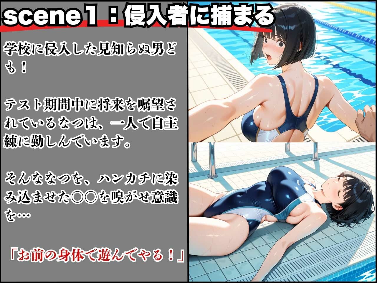 狙われたアイドル水泳部員の末路 画像3