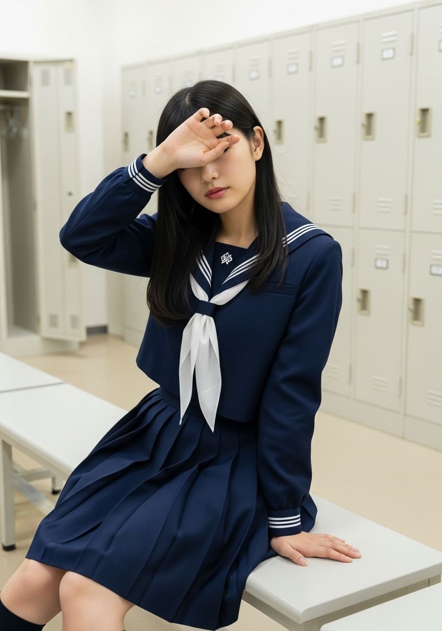 イケナイ目隠し制服ガール 画像7