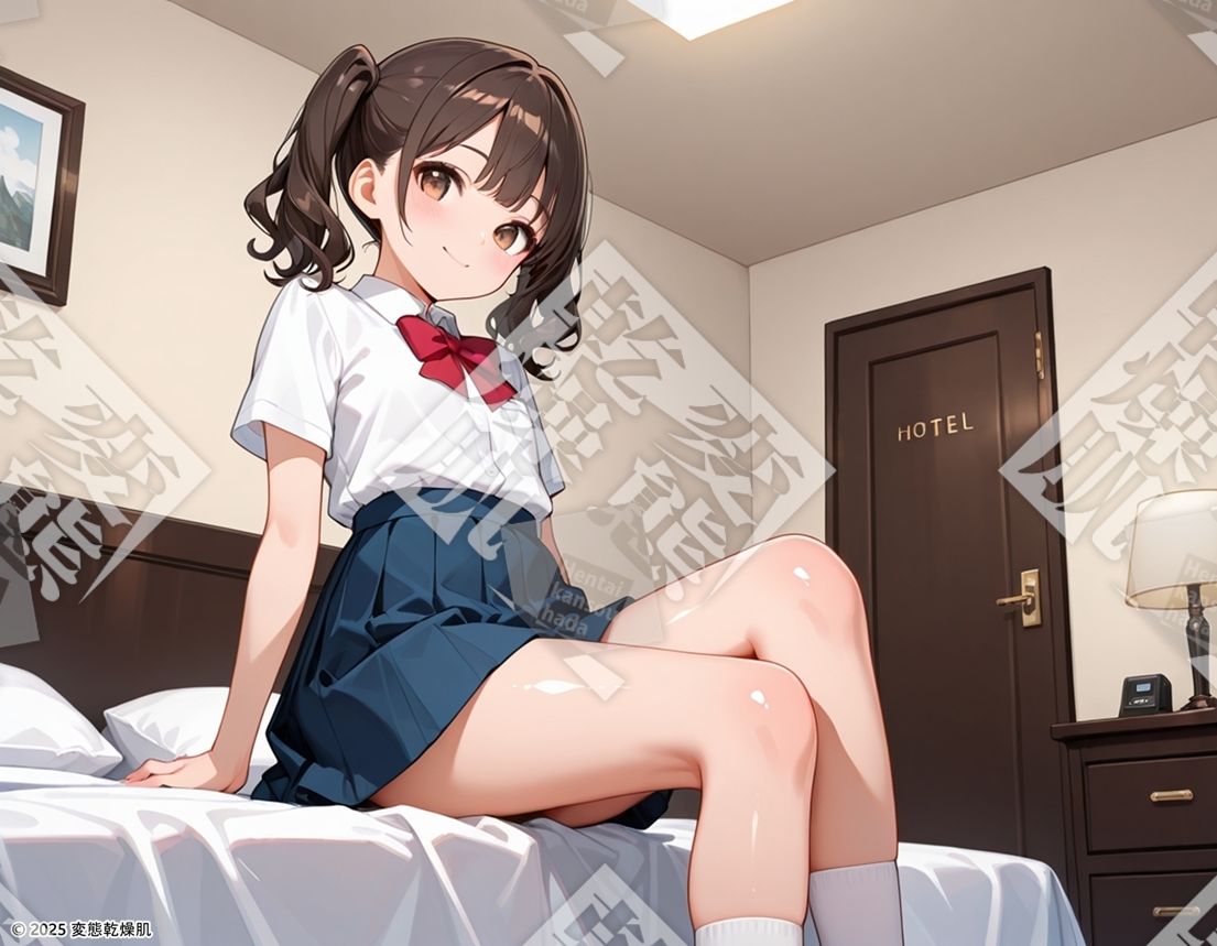 【無料エロ漫画】【Ver3.0】はじめての〇〇 -肌寒さと着たままの制服-【After 1week】(変態乾燥肌) d_696590