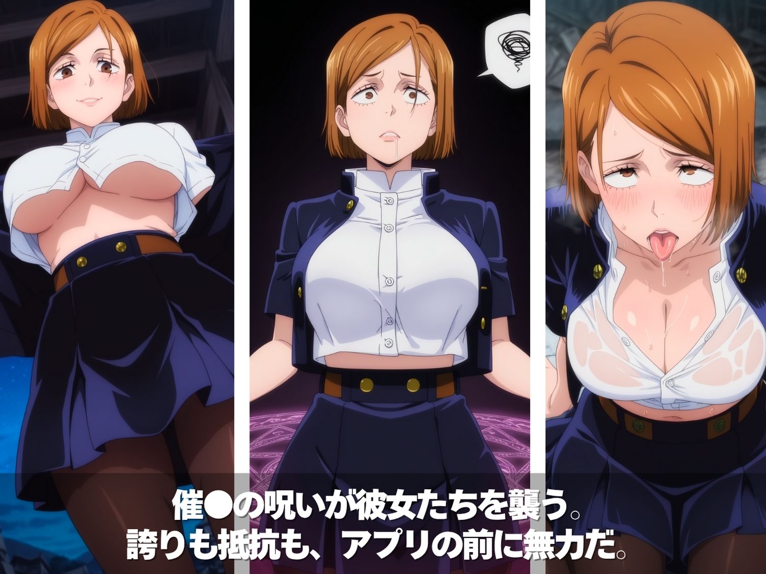 キモ男の逆襲。孕ませ完全征服！全員ペット化計画。呪術師の堕落と肉便器物語。  〜呪術●戦 編〜 画像2