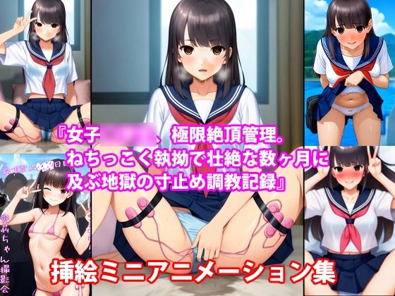 【淫乱テディベア】ねちっこく執拗で壮絶な数ヶ月に及ぶ地獄の寸止めセックス1～5『『女子〇〇〇、極限絶頂管理。ねちっこく執拗で壮絶な数ヶ月に及ぶ地獄の寸止め調教記録』挿絵ミニアニメーション集』