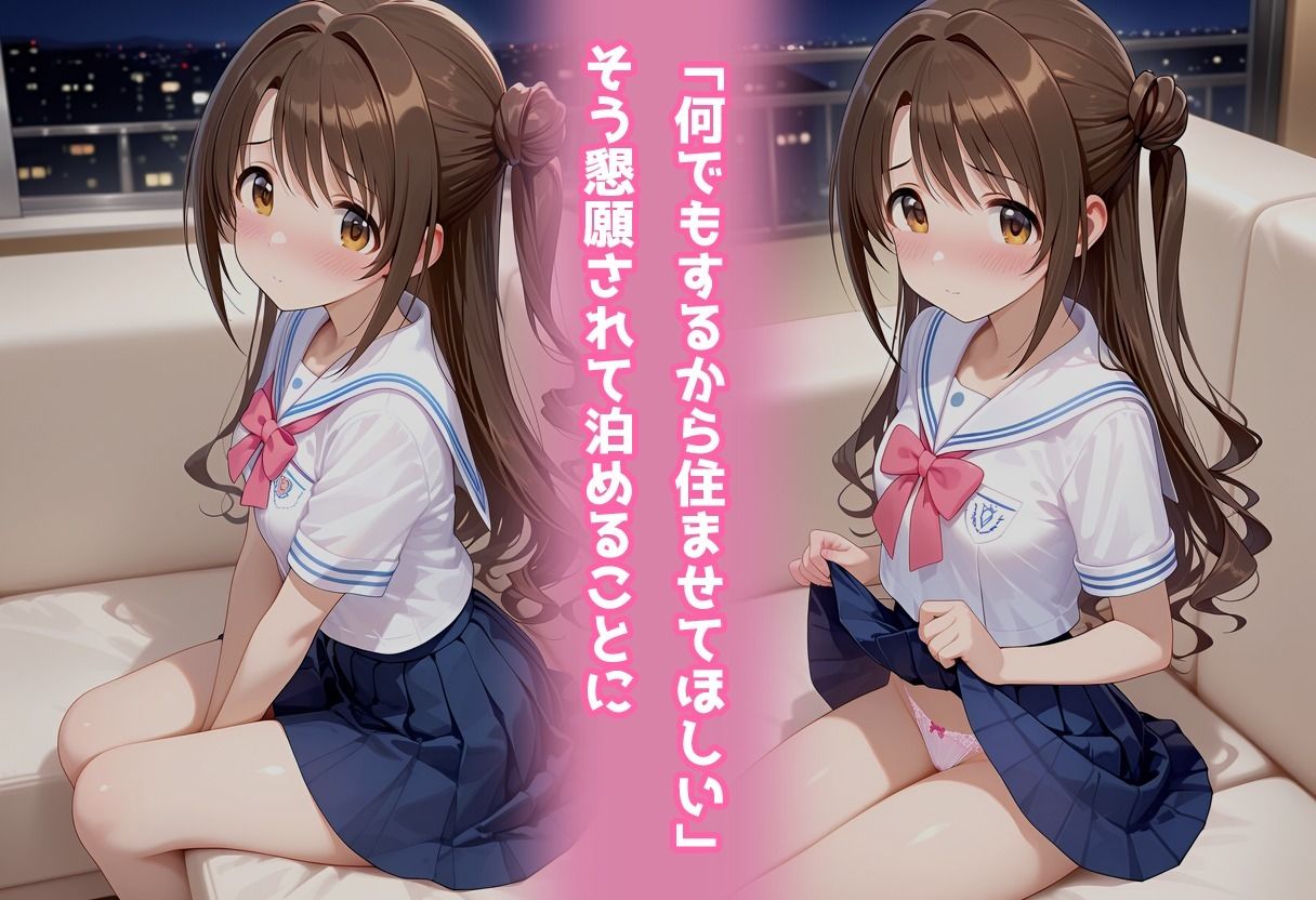 民泊トラブル！？…美少女と突然の強●ルームシェア性活 〜島●卯月編〜 エロ漫画3