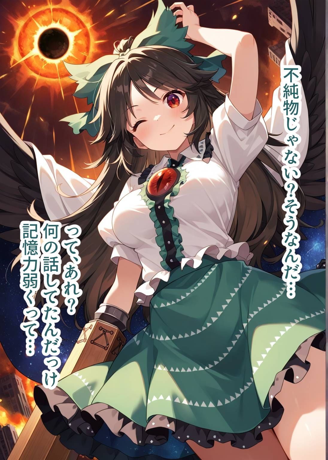 東方交尾録〜霊烏路空編〜 画像2