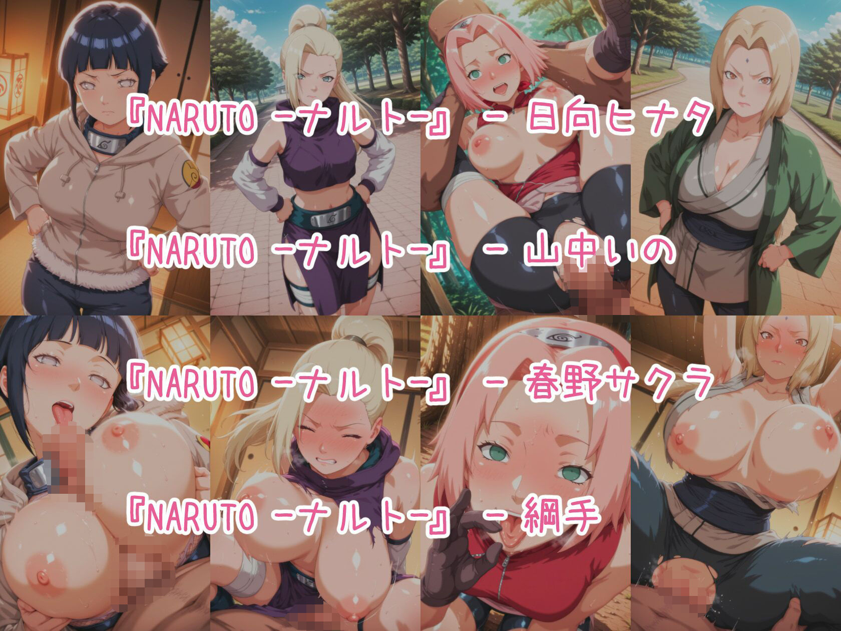 サンプル画像2:忍び堕ち -催○洗脳で孕ませられるくノ一たち-(にじはら研) [d_696714]