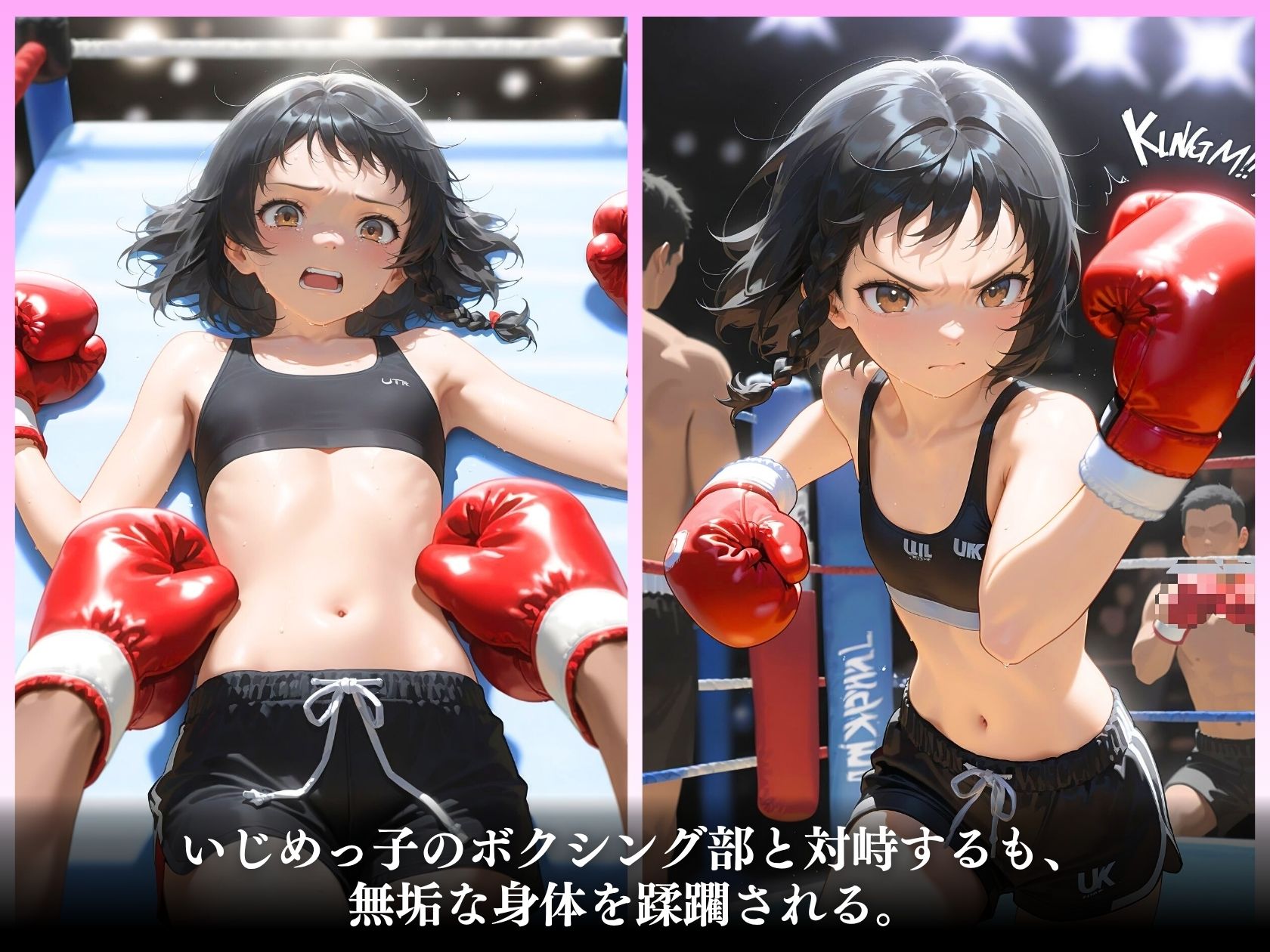 正義の拳完全敗北負けなし彼女のメス堕ち記録！「お願い中はダメぇ…」6