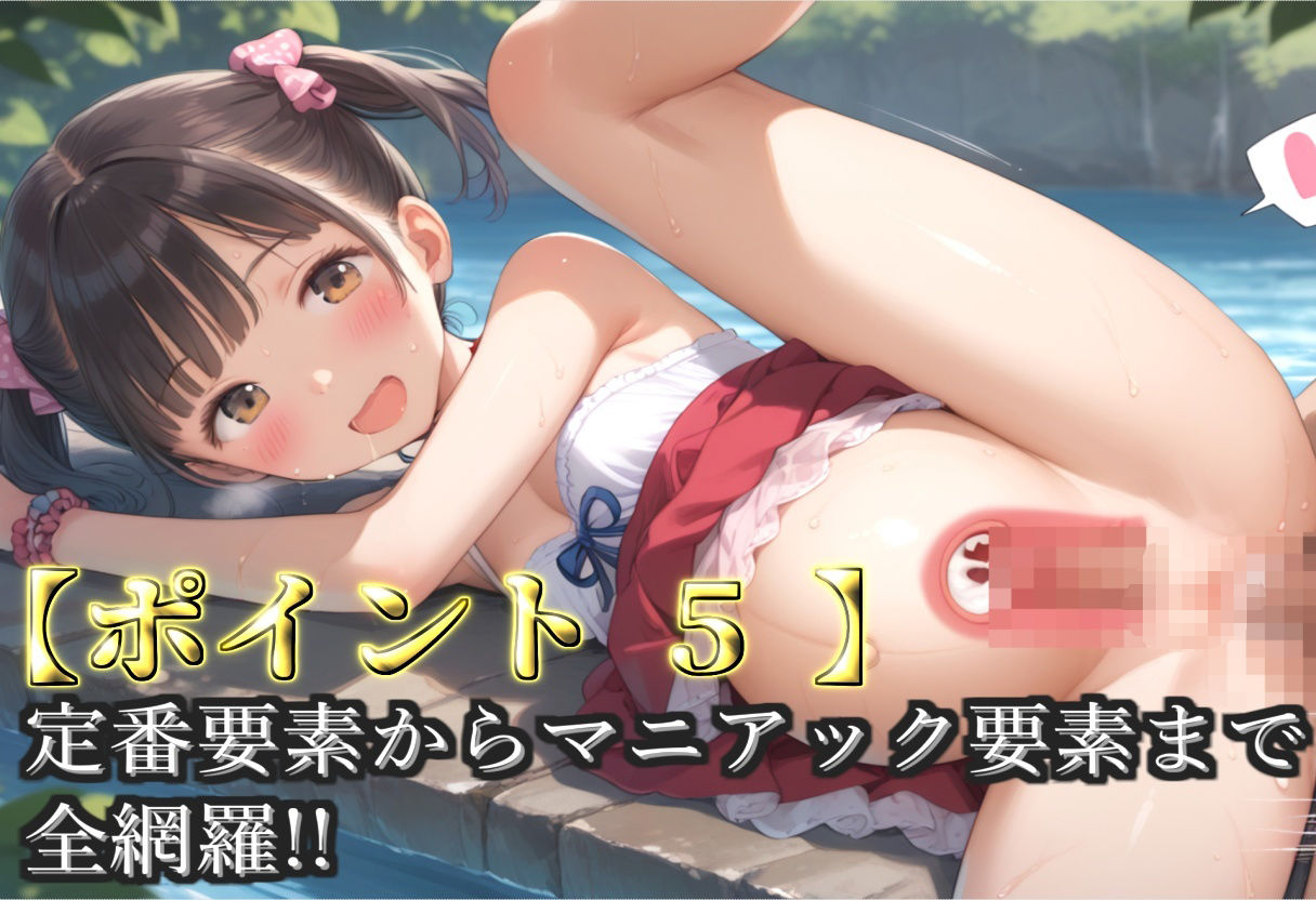 【新作価格】【豪華特典あり】つるぺた貧乳新人巫女乱交 滝修行での野外ムレムレ汗だく集団逆レ●プ編【500個】 画像7