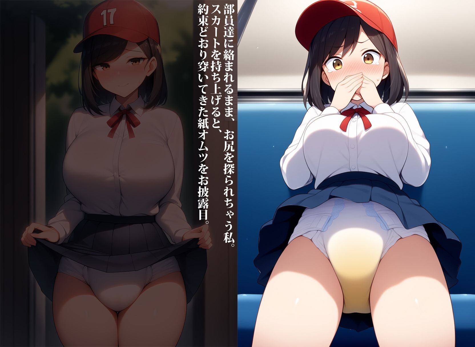 お漏らしブルマーは服従の証〜野球部マネージャーの幼馴染を変態調教〜_7