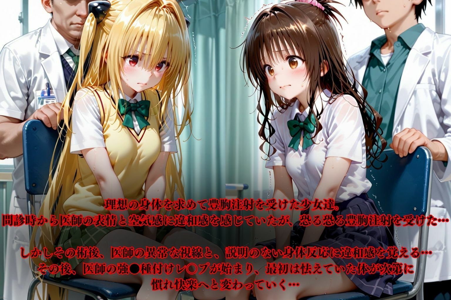 サンプル画像1:理想を奪う変態医師の罠‐美容外科で起きた事件‐part2(オーガニック) [d_696927]