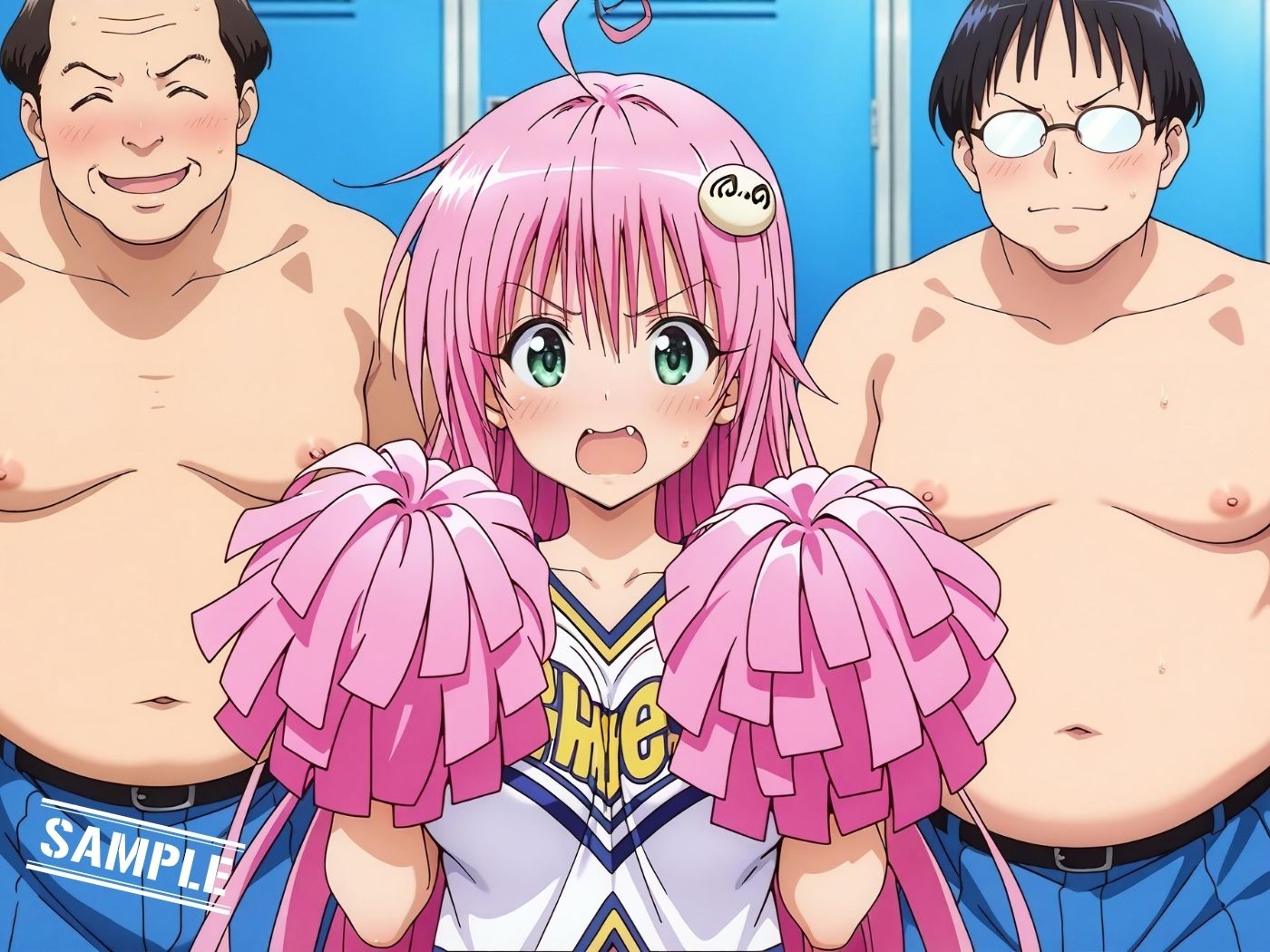 サンプル画像5:キモおじスポコスマニア軍団にレ●プされたヒロイン達(極悪非道〜キモおじ軍団〜) [d_697000]