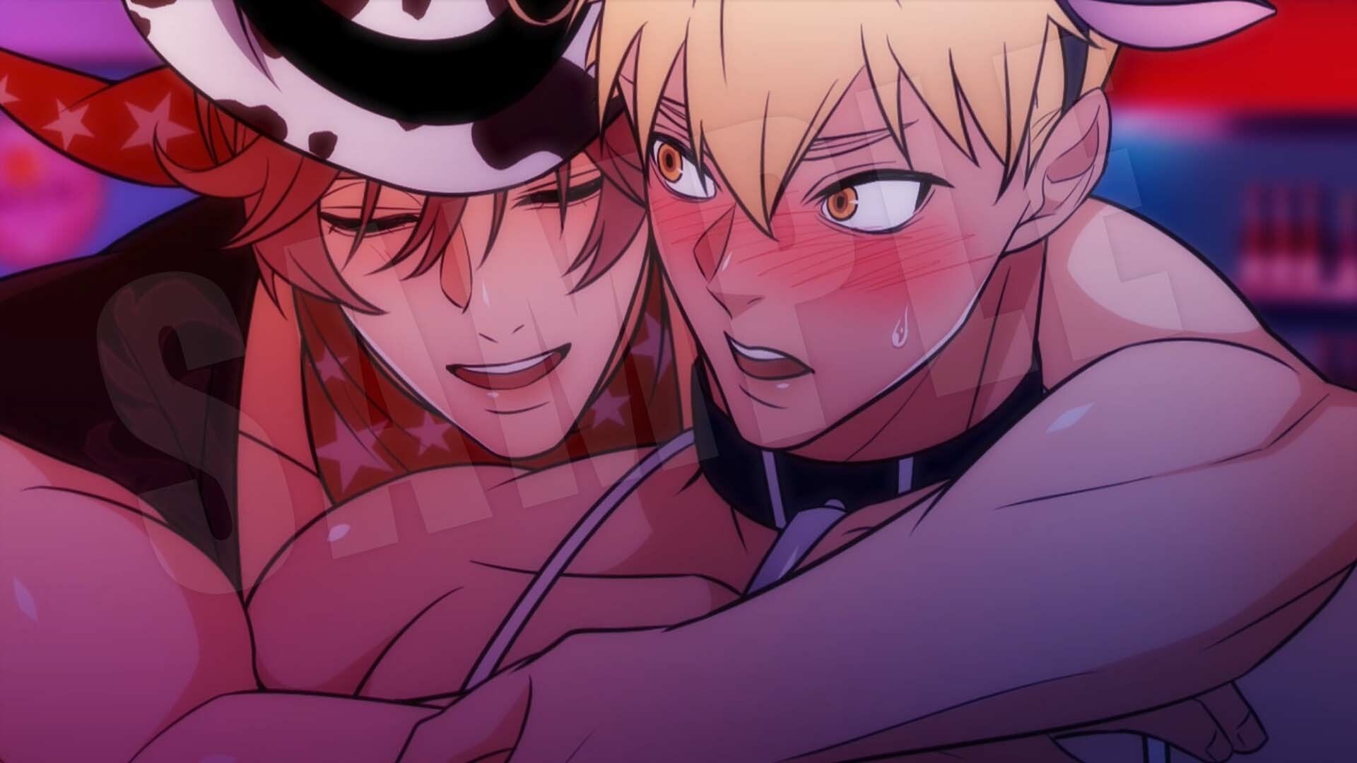 【アニメ】ハッテン場イト  バーガー屋の牛田くん  前編 サンプル3