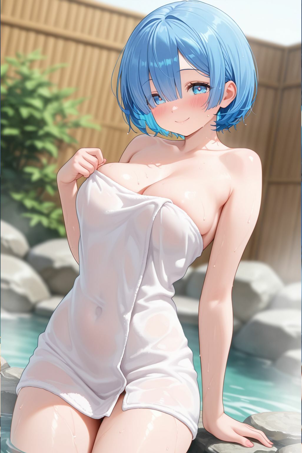 サンプル画像1:レム【Re:ゼロから始める異世界生活】セクシー コスプレ写真集 vol.1（全500枚）(夢工房) [d_697026]