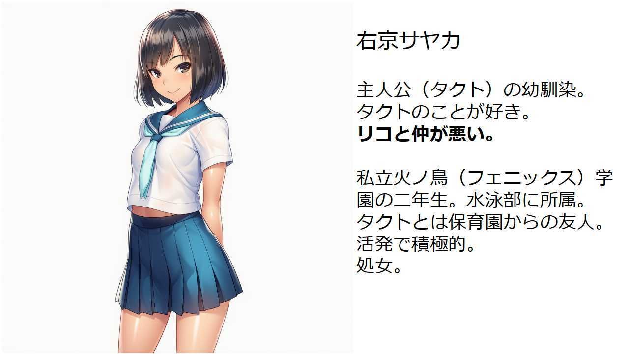 サンプル画像1:水泳部の三角関係〜俺の幼馴染とイトコが修羅場な件〜(しろさわくろ) [d_697063]