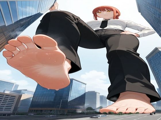 【無料エロ漫画】巨大なしはいの足裏(izumi) d_697156