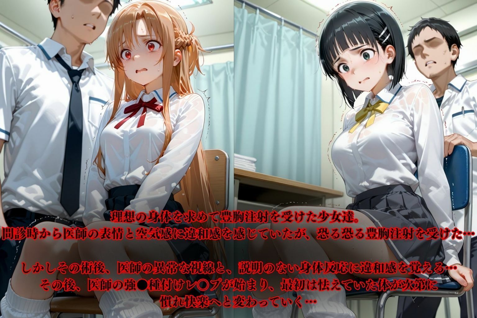 サンプル画像1:理想を奪う変態医師の罠‐美容外科で起きた事件‐part3(オーガニック) [d_697177]