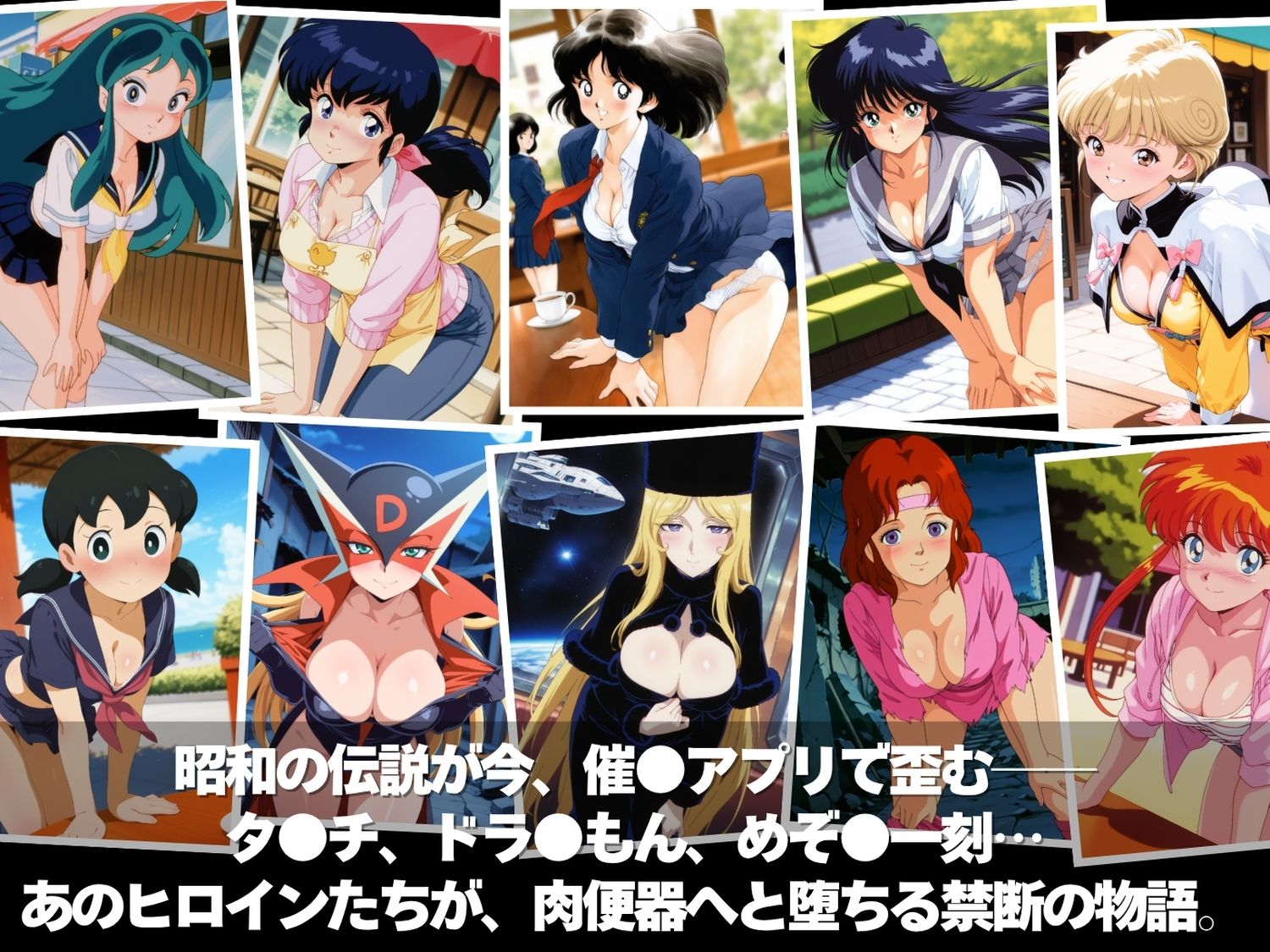 キモ男の逆襲。孕ませ完全征服!全員ペット化計画。時空を超えた乙女たち。 〜昭和のヒロイン 編〜 画像1