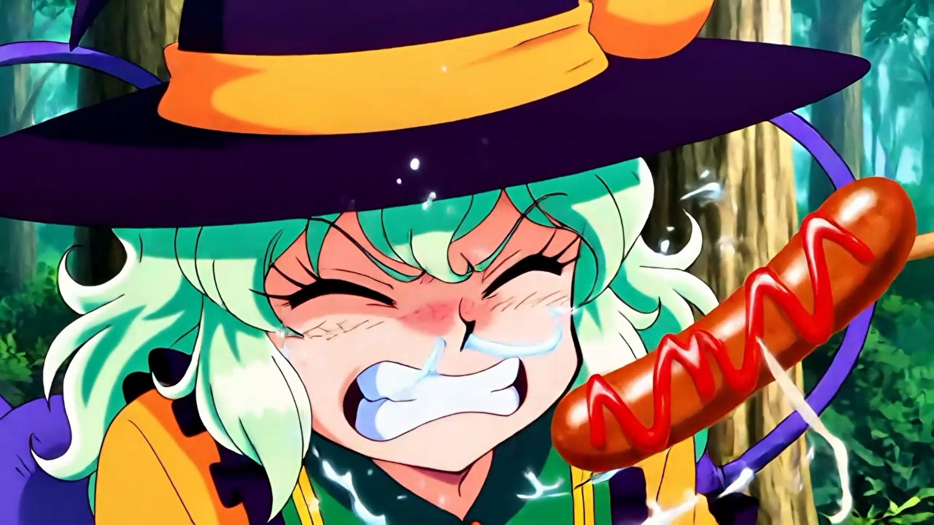 サンプル画像2:【くしゃみフェチ】東方鼻肉棒【フルアニメ！】/ Touhou Ladies Sneeze on Your Sausage！ （Full Anime）(くしゃみフェチ専門店) [d_697246]