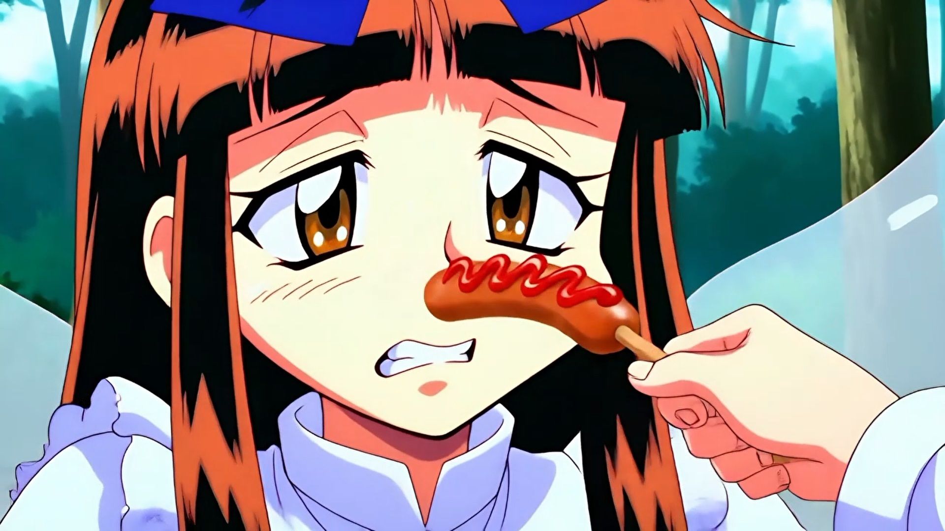 サンプル画像4:【くしゃみフェチ】東方鼻肉棒【フルアニメ！】/ Touhou Ladies Sneeze on Your Sausage！ （Full Anime）(くしゃみフェチ専門店) [d_697246]