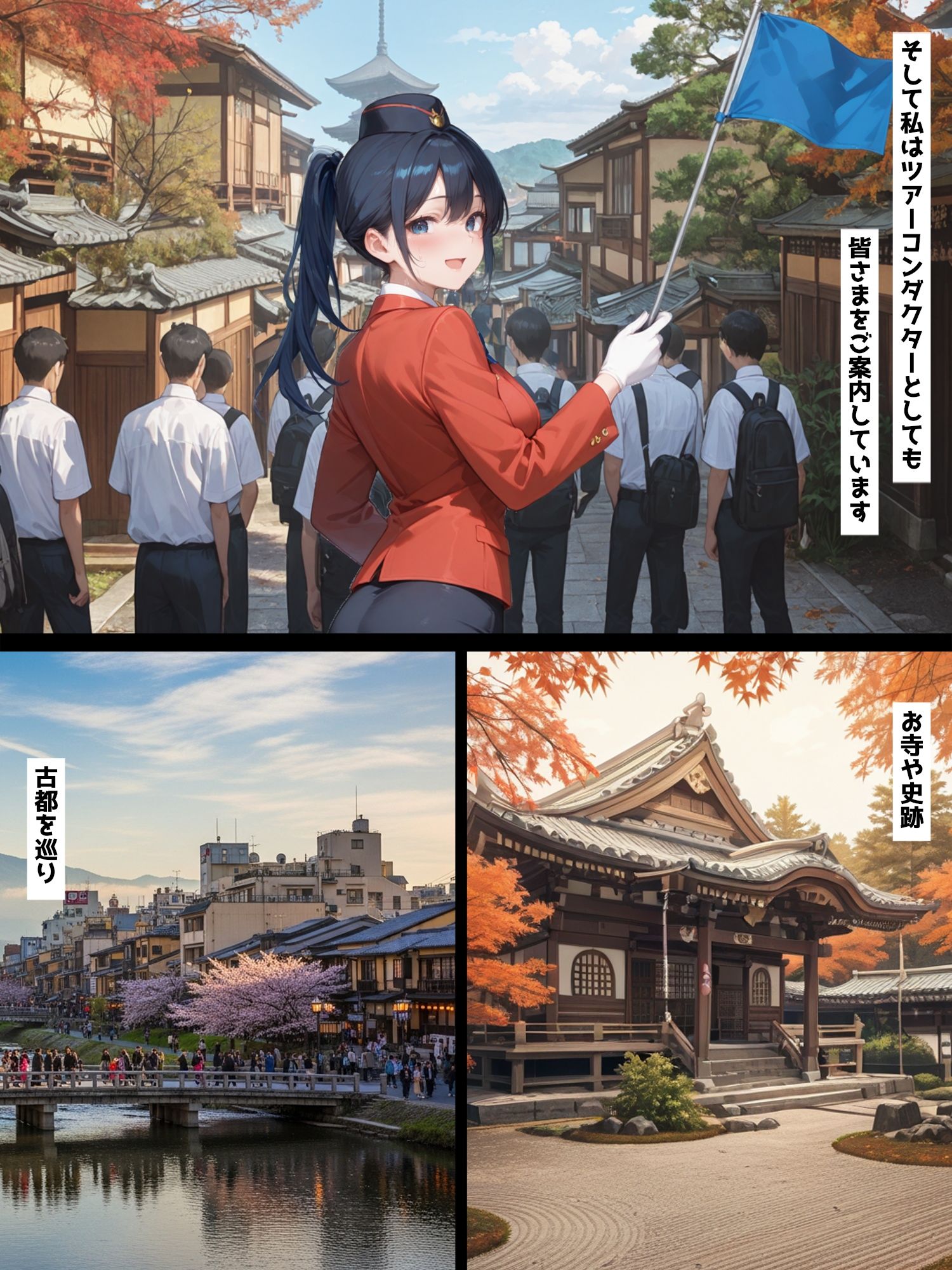 サンプル画像2:イキまくりバスガイド2 HoneyJunction23【セリフ入有】(彗星レコード) [d_697264]