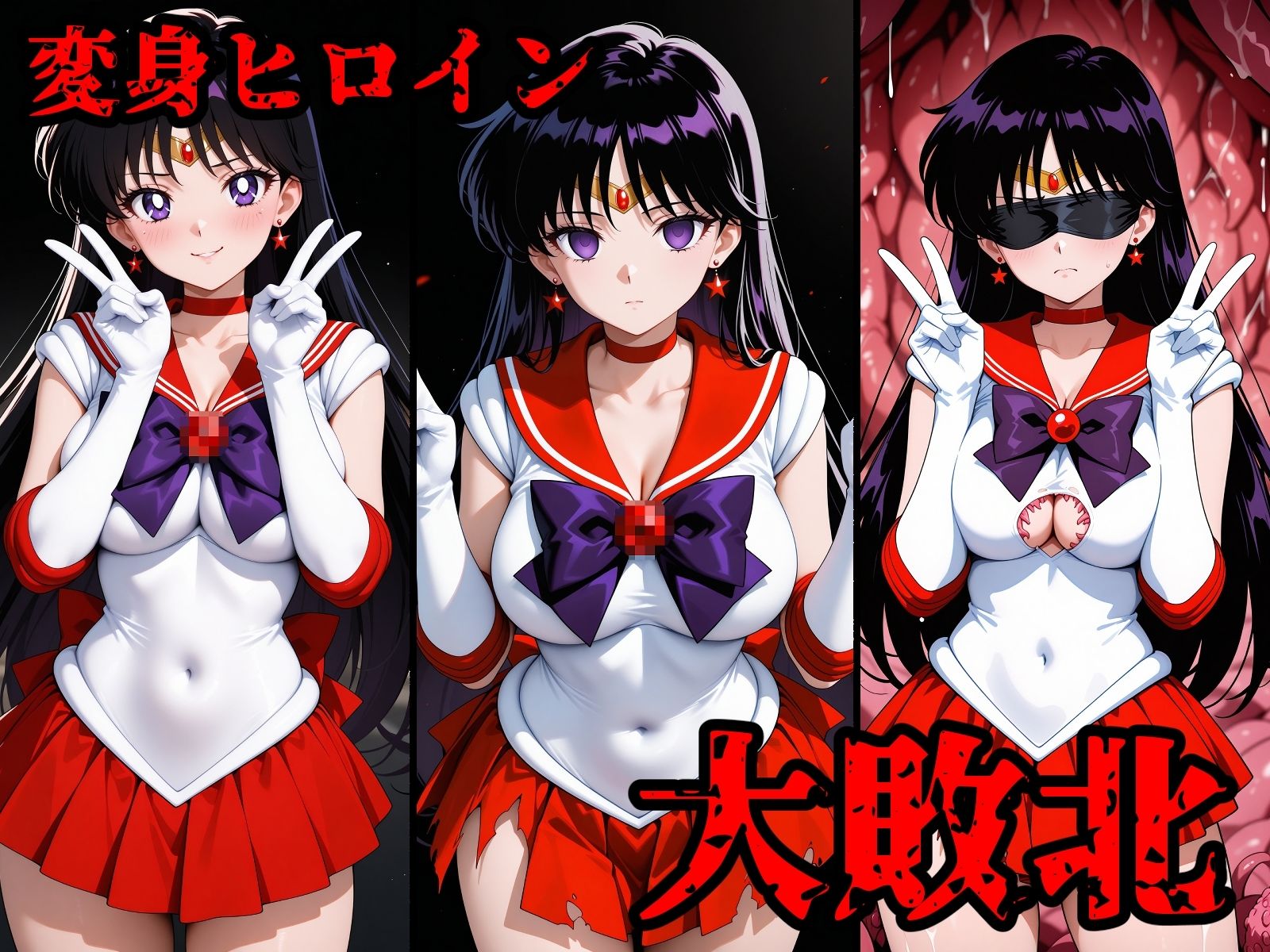 完全敗北ヒロインズ セーラーマー〇・ネ〇チューン 屈服するまでが変身ヒロインだ 画像1