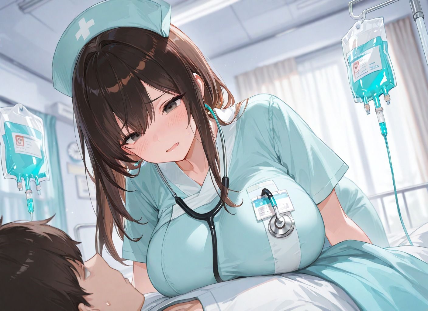 淫乱ナース  セックス入院性活  担当看護師はセックス担当！？ 画像1