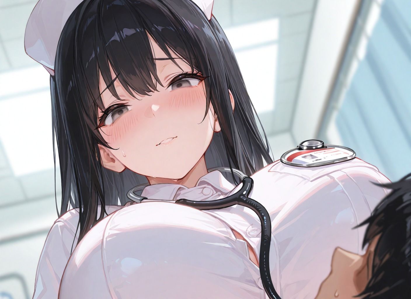 サンプル画像4:淫乱ナース  セックス入院性活  担当看護師はセックス担当！？(花花) [d_697320]