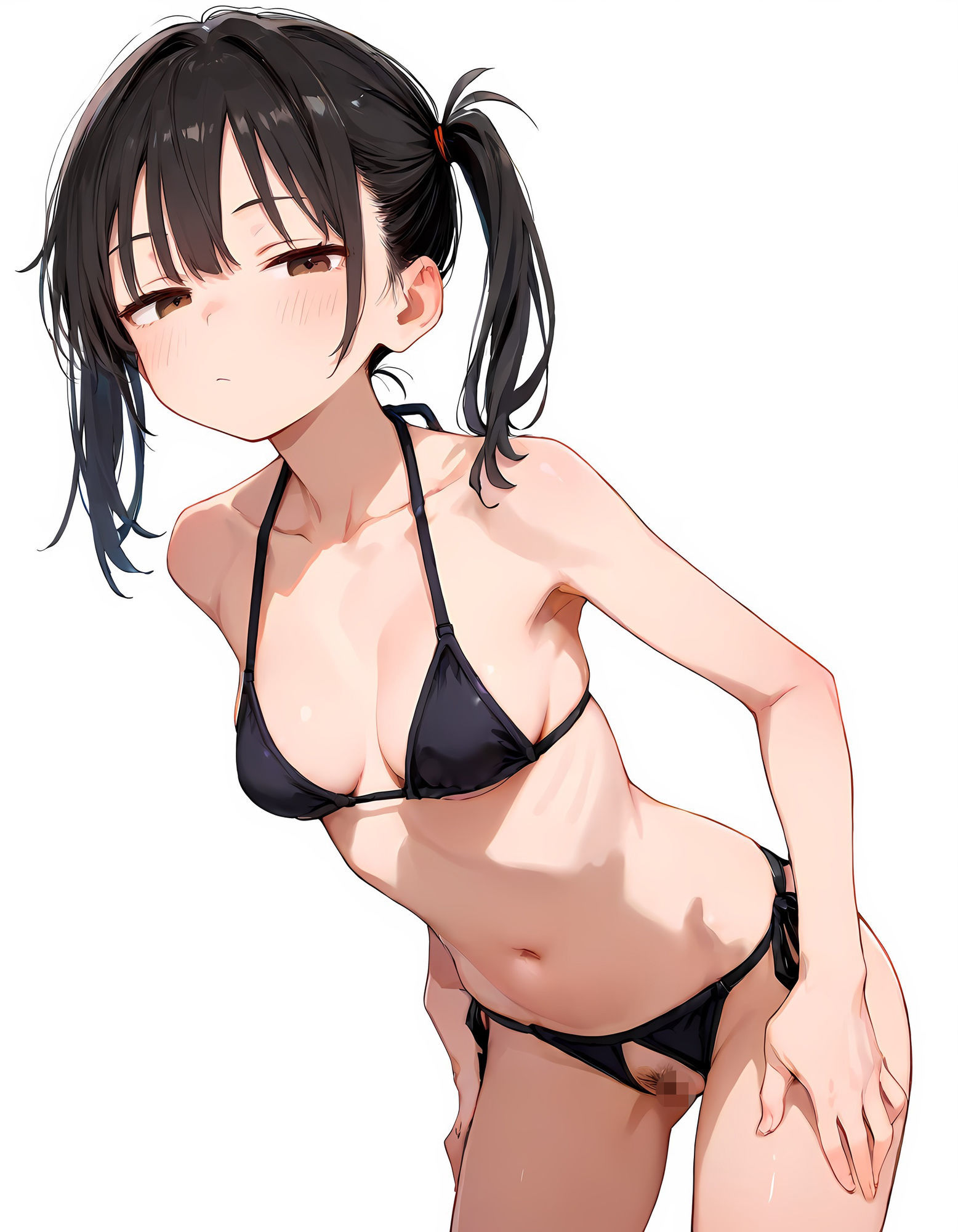 サンプル画像1:水着バイトのウラ事情 〜撮影現場のぶっかけ奉仕〜 Vol.1(にゅるにゅる書房) [d_697357]