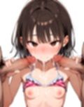 水着バイトのウラ事情 〜撮影現場のぶっかけ奉仕〜 Vol.1