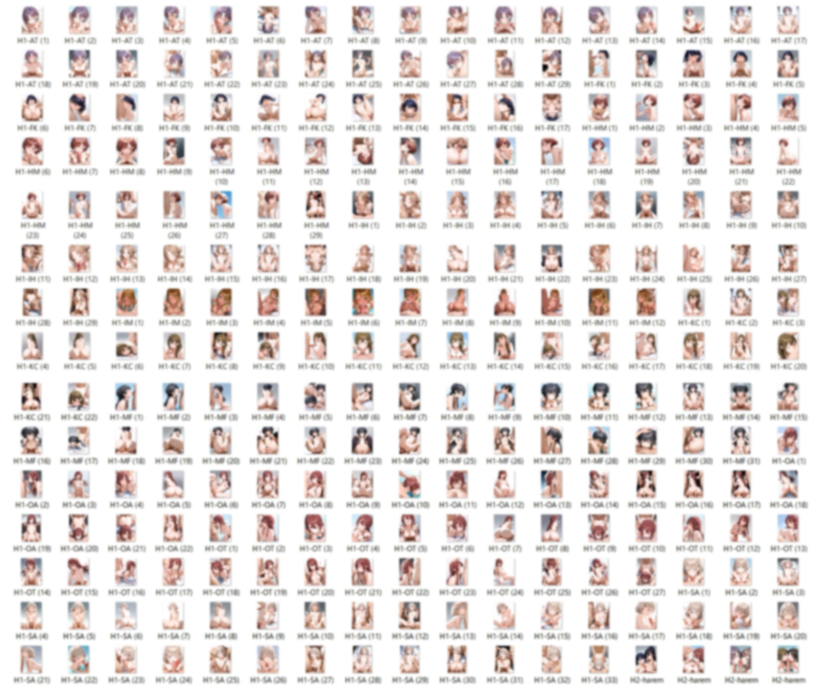 【男性器あり】10キャラ イラストまとめ （約430枚） 画像5