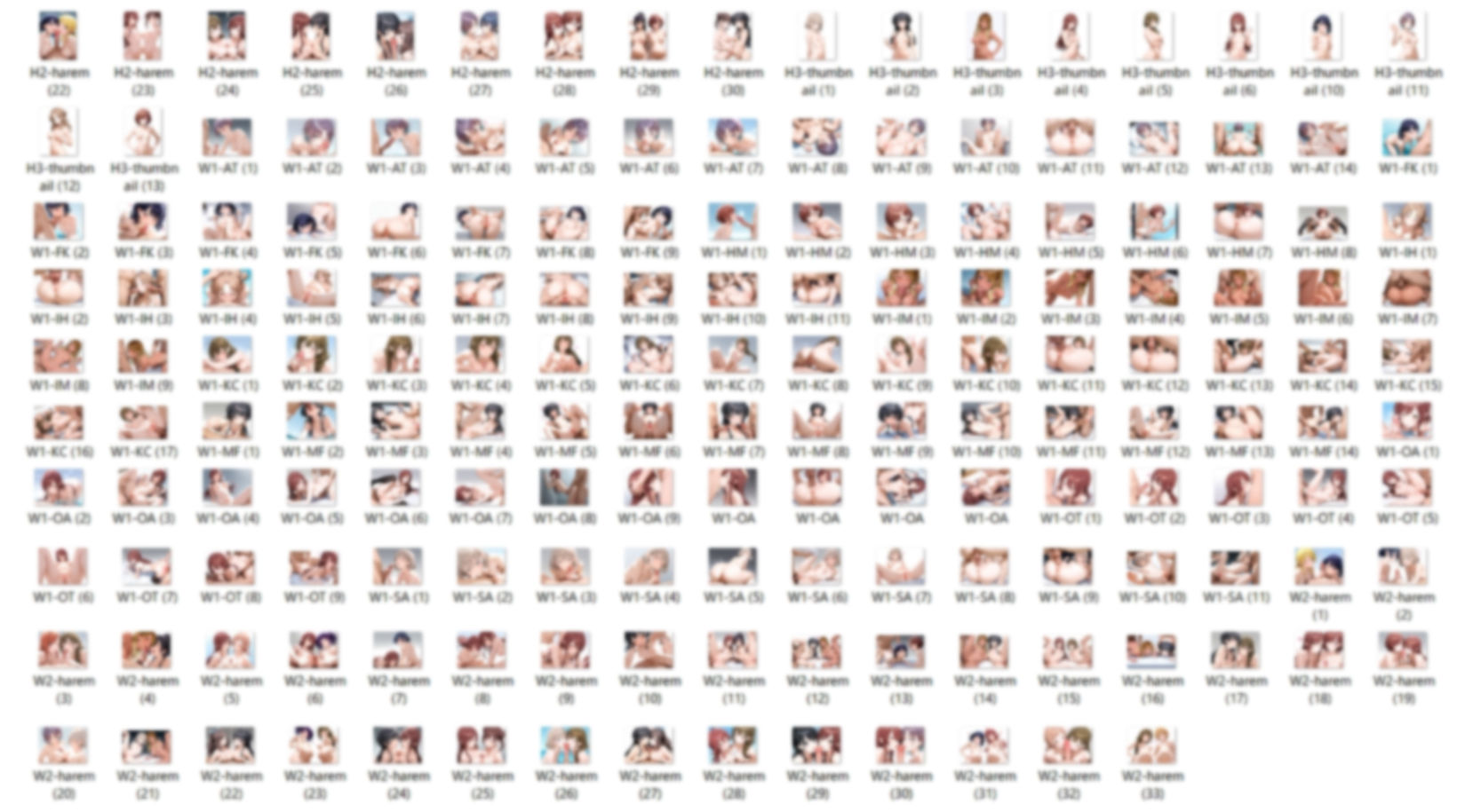 【男性器あり】10キャラ イラストまとめ （約430枚） 画像6