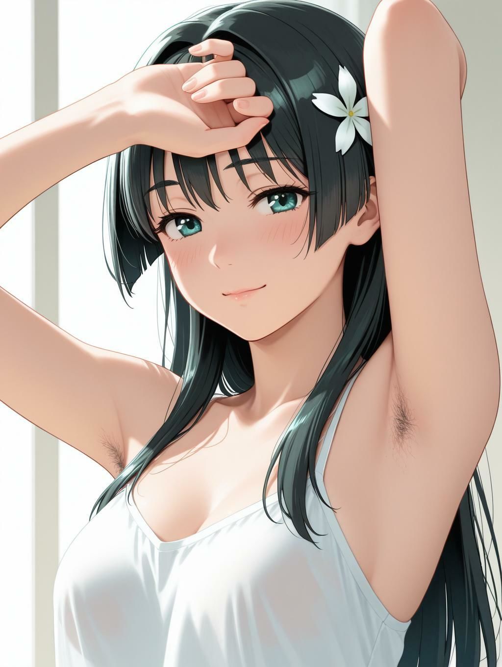 サンプル画像6:とある涙子の腋画集  【500枚】(てむやてさんくた) [d_697473]