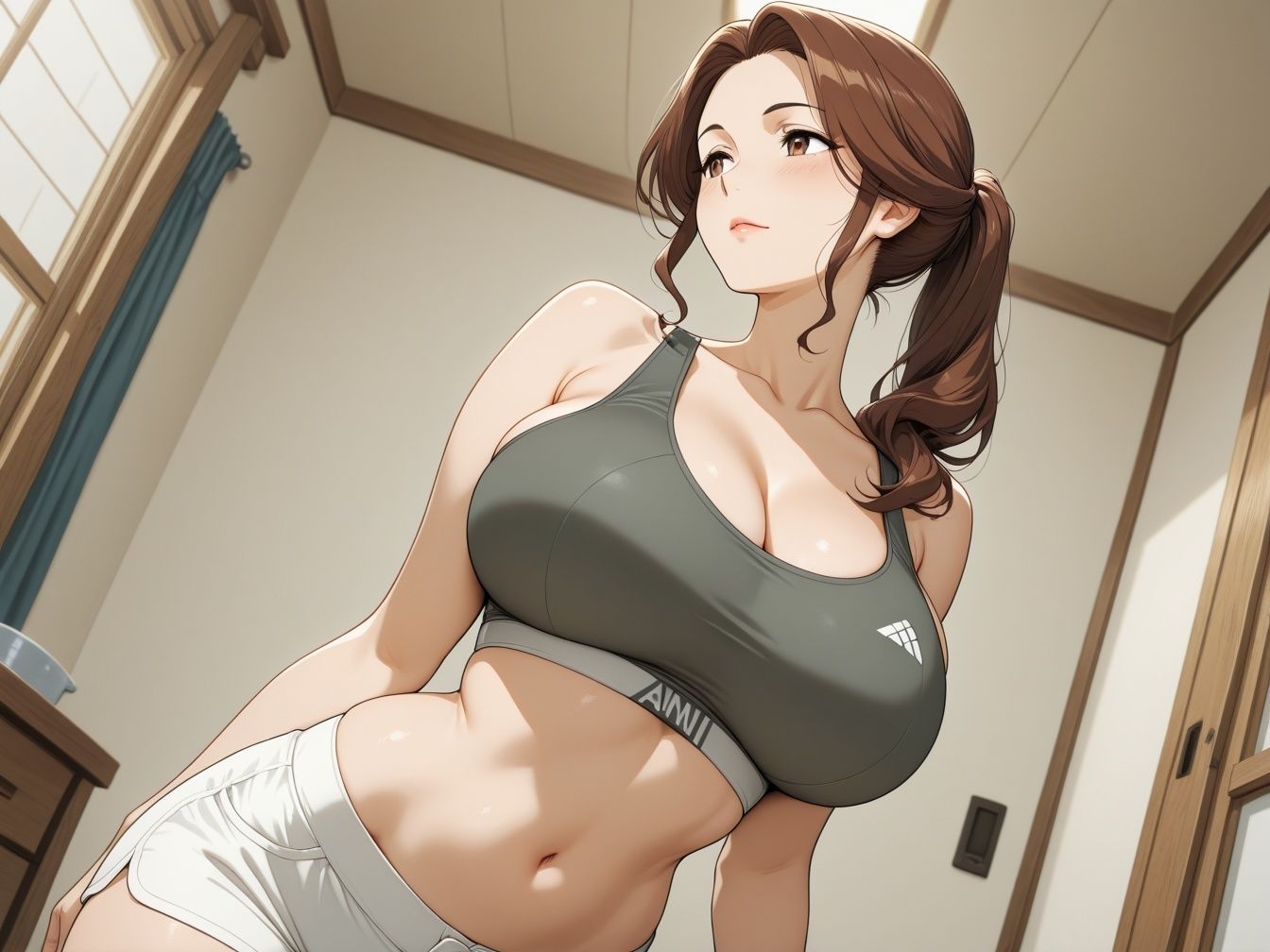 サンプル画像2:美ボディを見せつけ犯●れる人妻トレーナー(ヤマト) [d_697534]