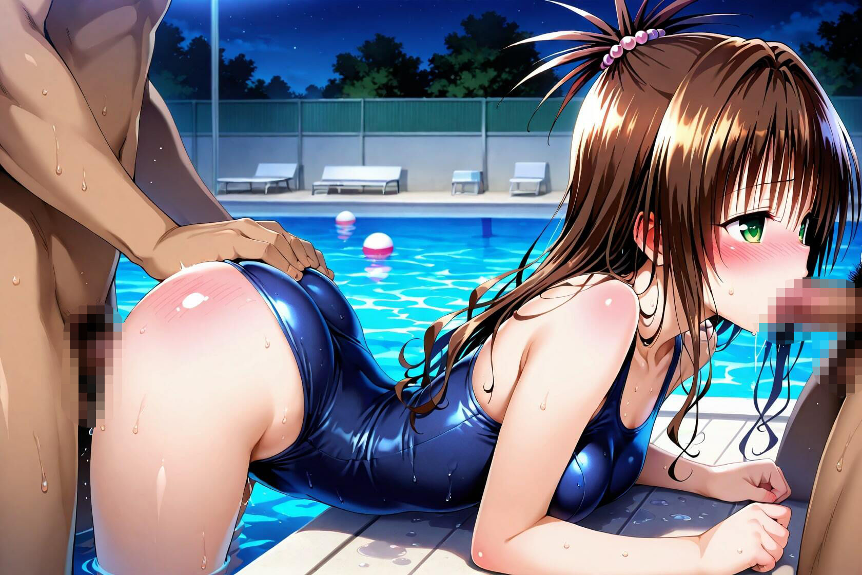 古〇川唯・美〇ちゃんのハレンチなCG集 画像7