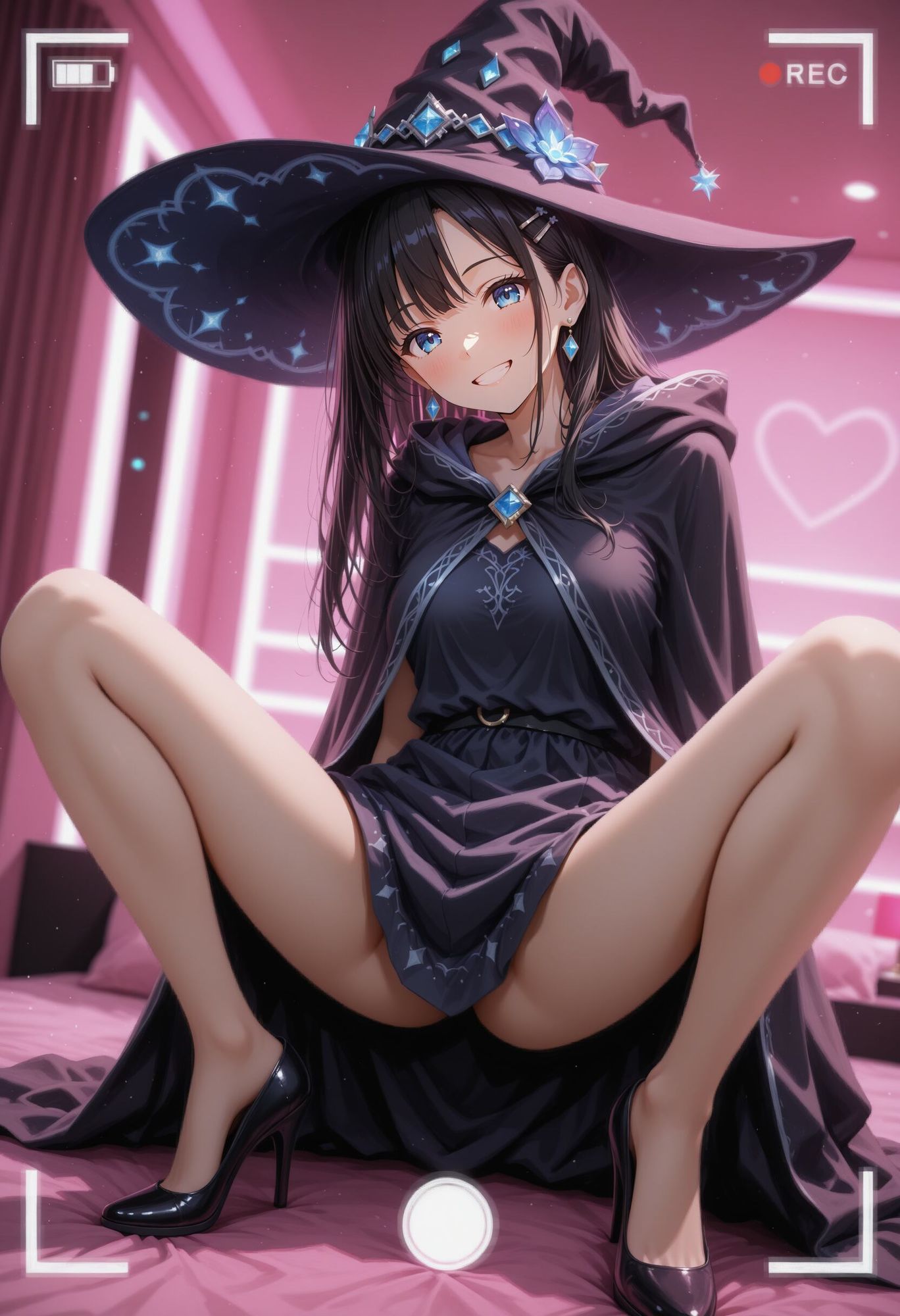 サンプル画像2:社会人コスプレイヤーの秘密ラブホ撮影会 魔女編(ゆめ花ろう) [d_697561]