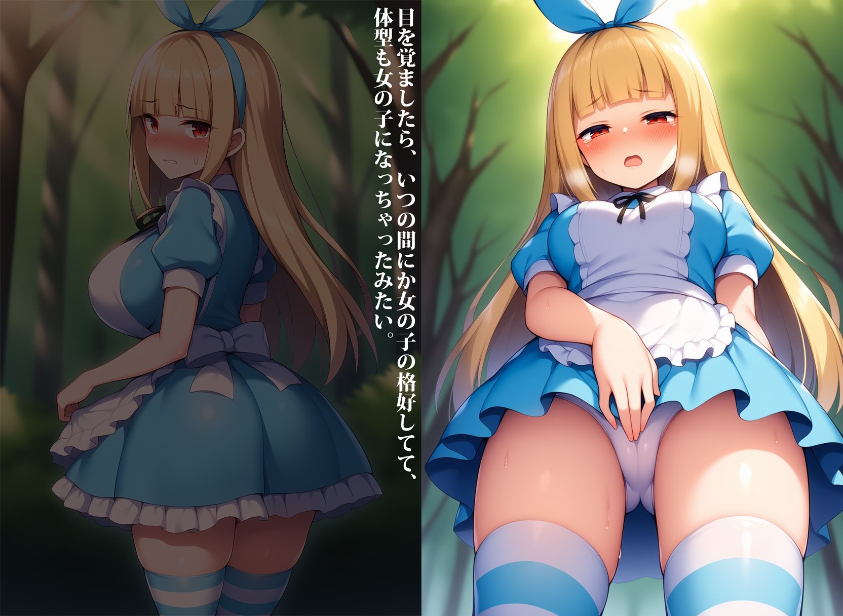 オネショ夢精がきっかけで男の娘デビューしちゃいました 画像1