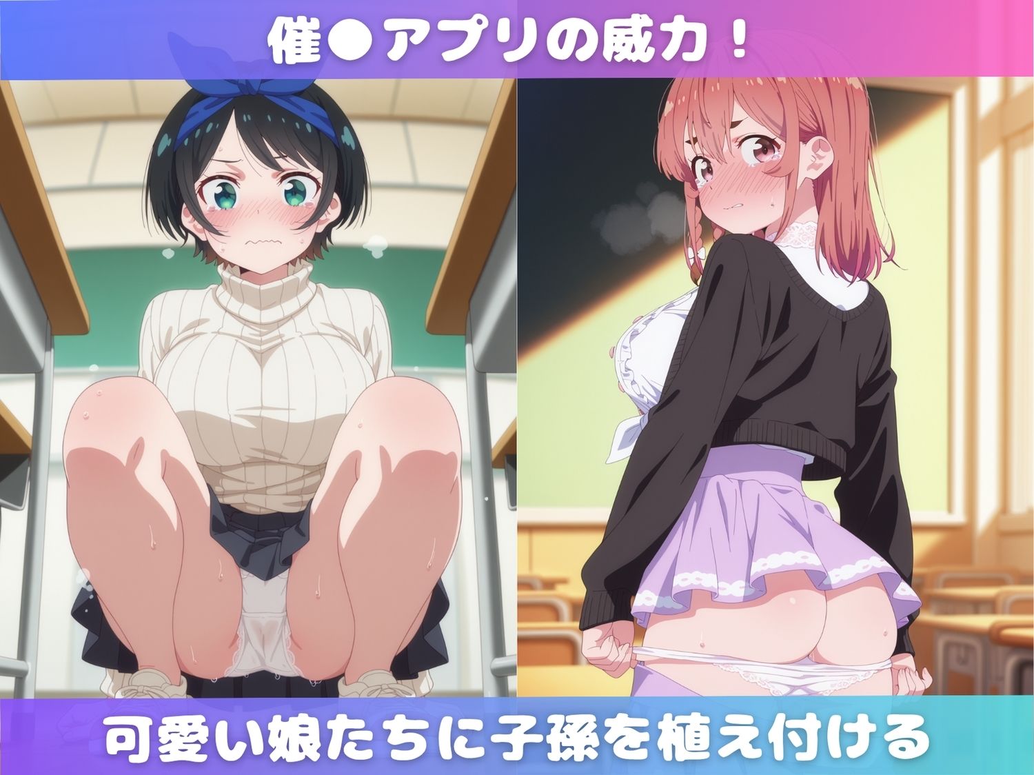 サンプル画像2:催●女子はとにかくエロいぞ【彼女、●借りします】(スターパス) [d_697757]