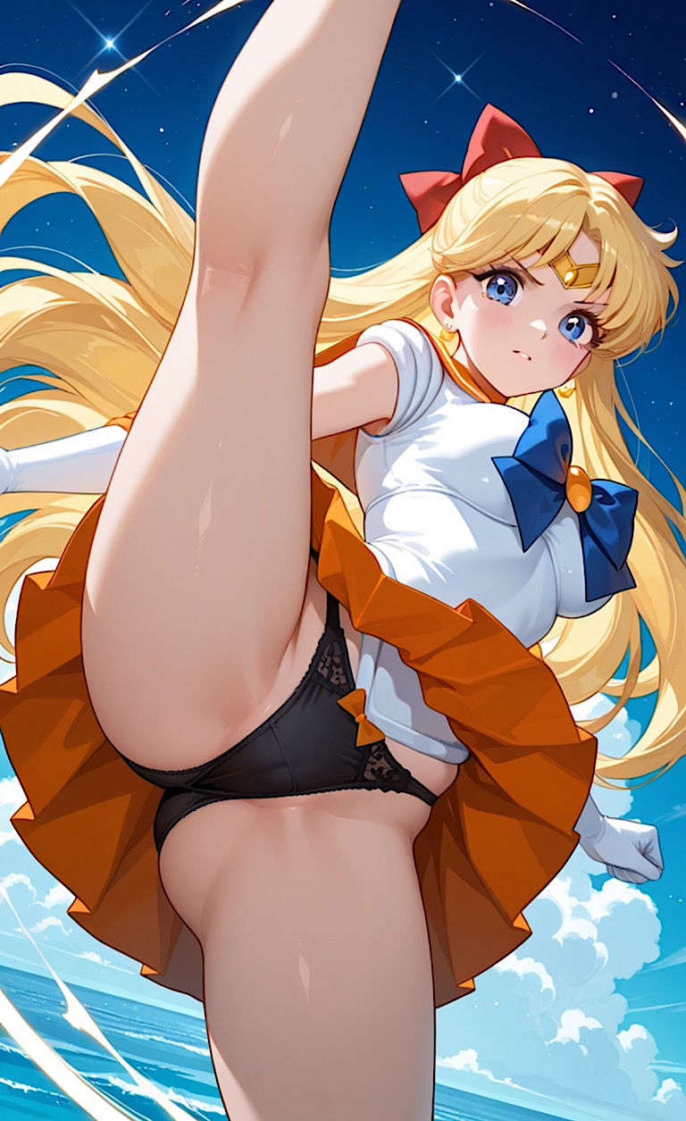 500枚★セーラームー◯【セーラー戦士達マーキュ◯ーヴィーナ◯マー◯】3人揃って月に変わってオシコおきよ★ 画像1