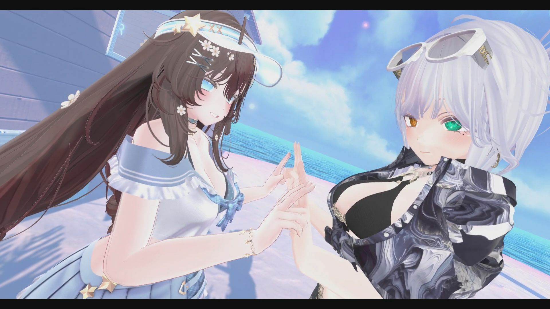 サンプル画像3:【参加者体感型】ポプロCVRプライベートリゾート百合H【ChilloutVR】(ポータルプロ) [d_697896]