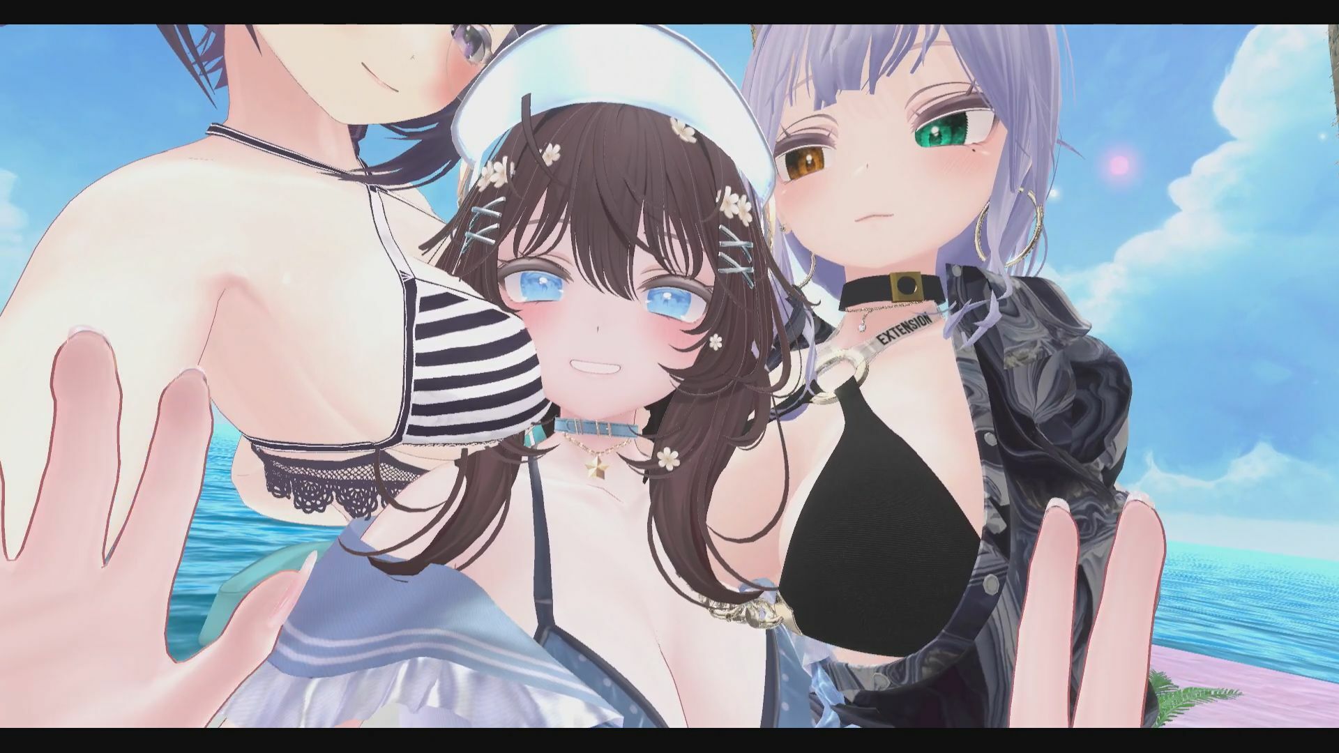 サンプル画像4:【参加者体感型】ポプロCVRプライベートリゾート百合H【ChilloutVR】(ポータルプロ) [d_697896]