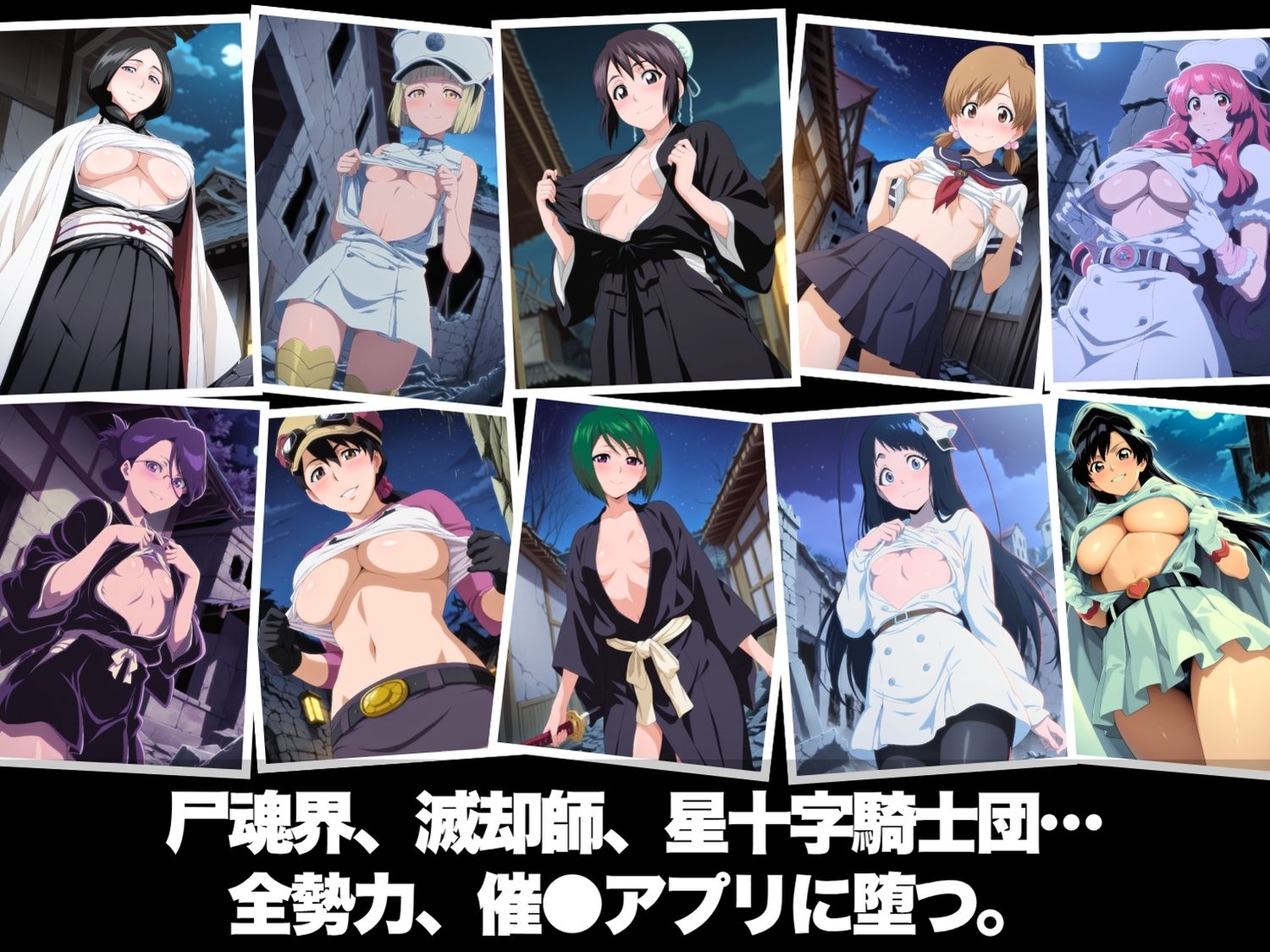 サンプル画像1:種付けオジサンのハーレム肉便器計画。完全支配の魂魄。  〜BLEA●H 編  其の弐〜(ほほえみ喫茶) [d_697935]